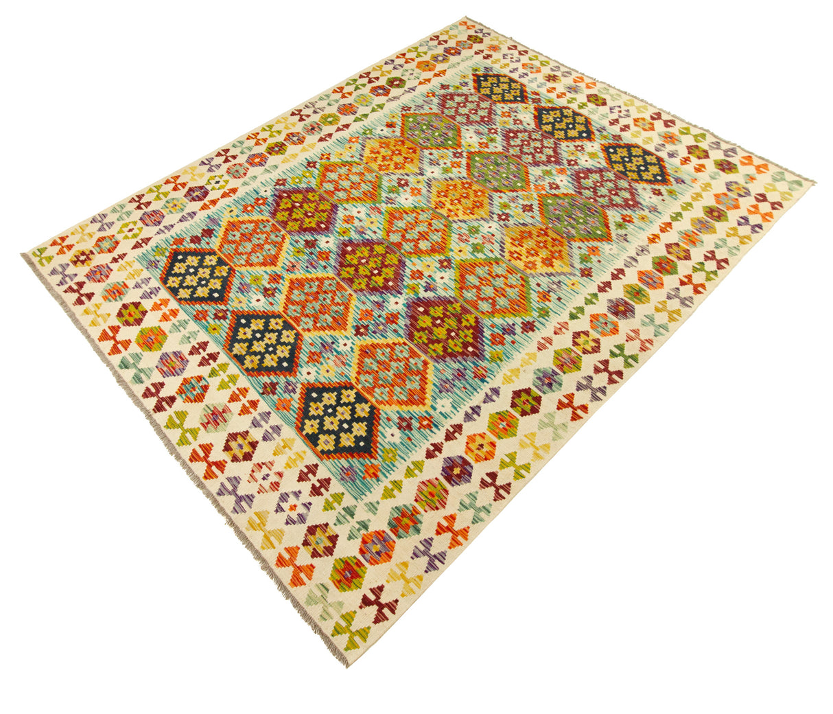 Kilim Afgano | 261 x 197 cm
