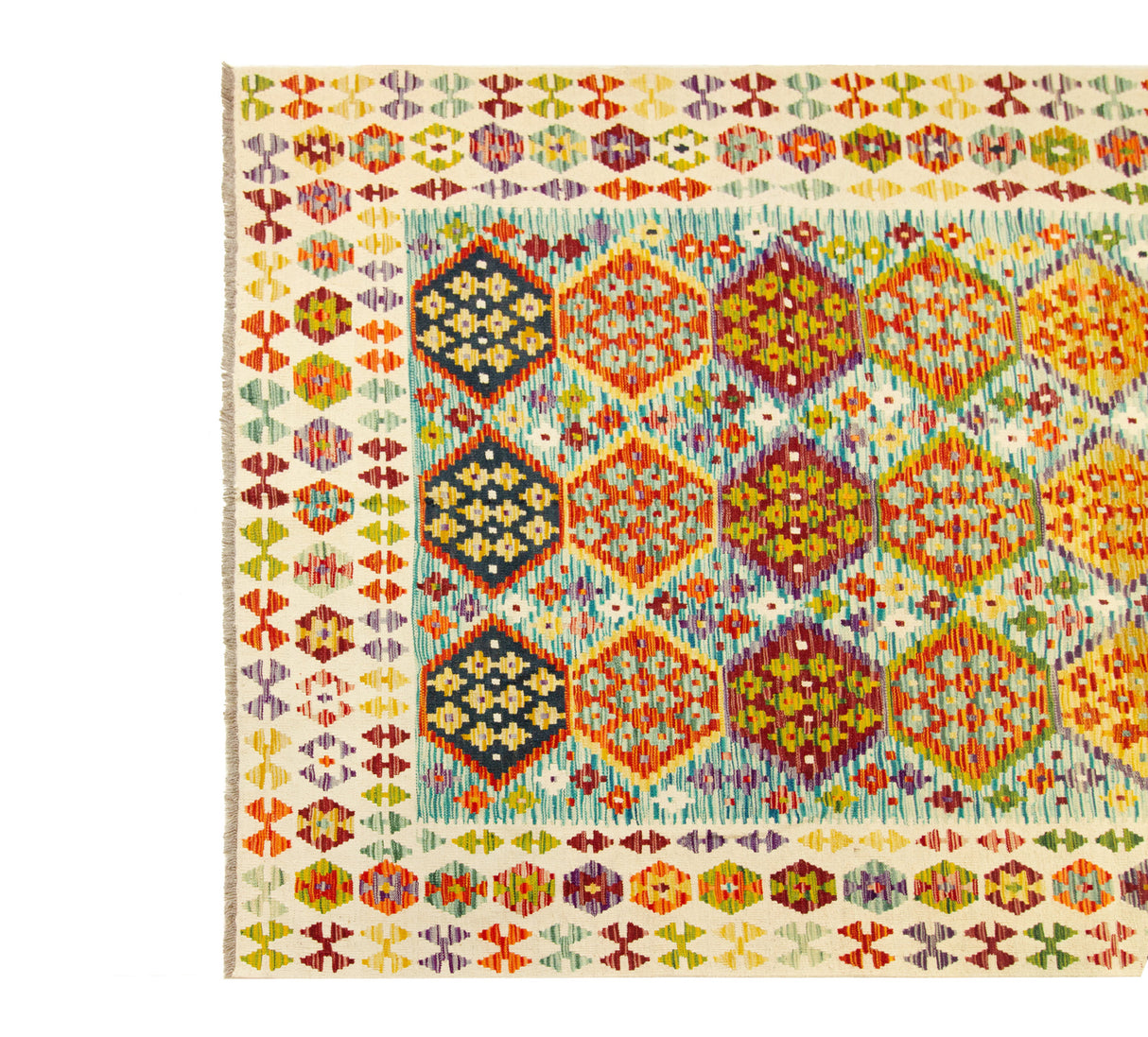Kilim Afgano | 261 x 197 cm