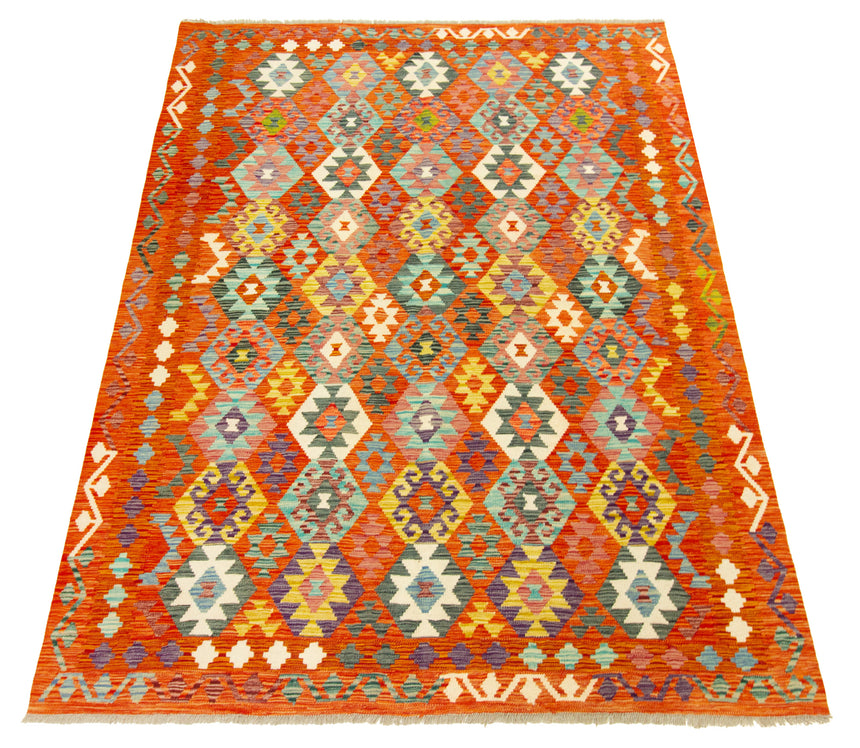 Kilim Afgano | 258 x 204 cm