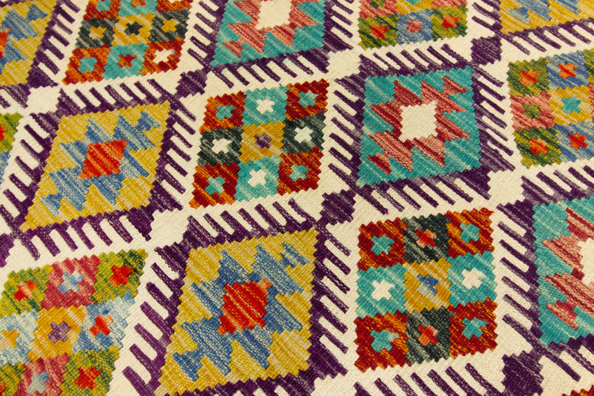 Kilim Afgano | 248 x 201 cm