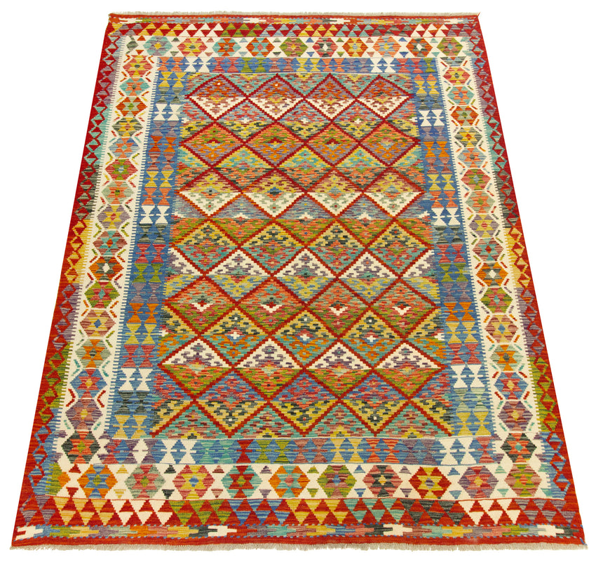 Kilim Afgano | 246 x 200 cm