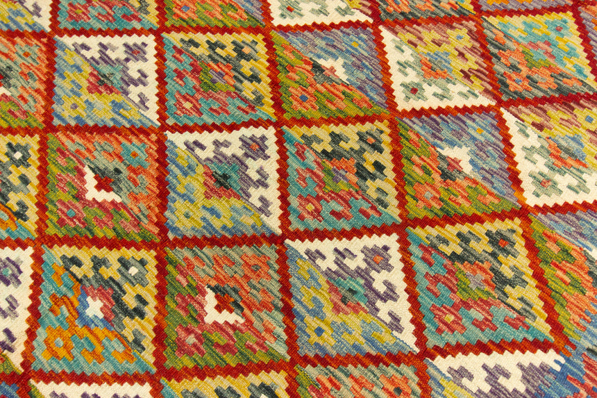 Kilim Afgano | 246 x 200 cm