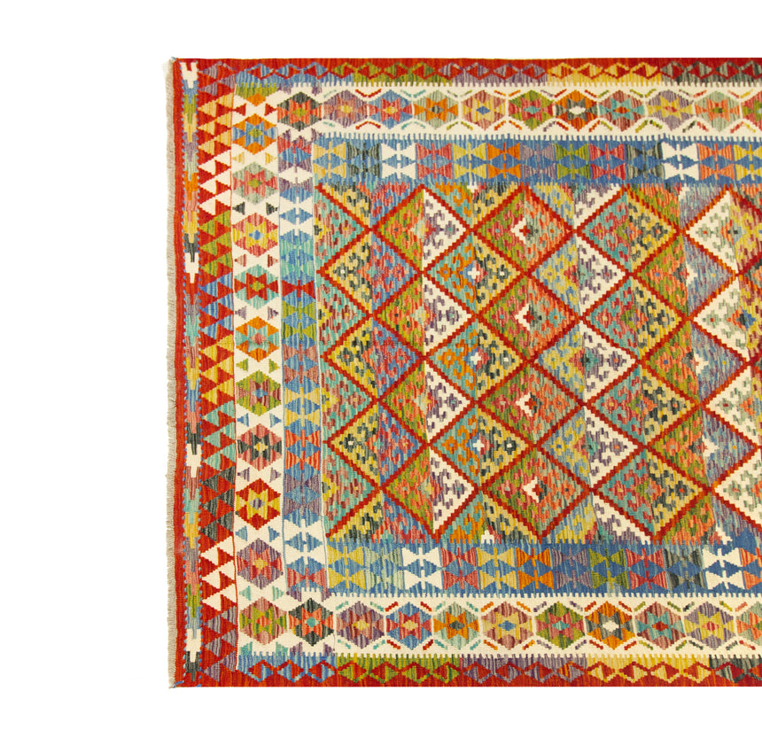 Kilim Afgano | 246 x 200 cm