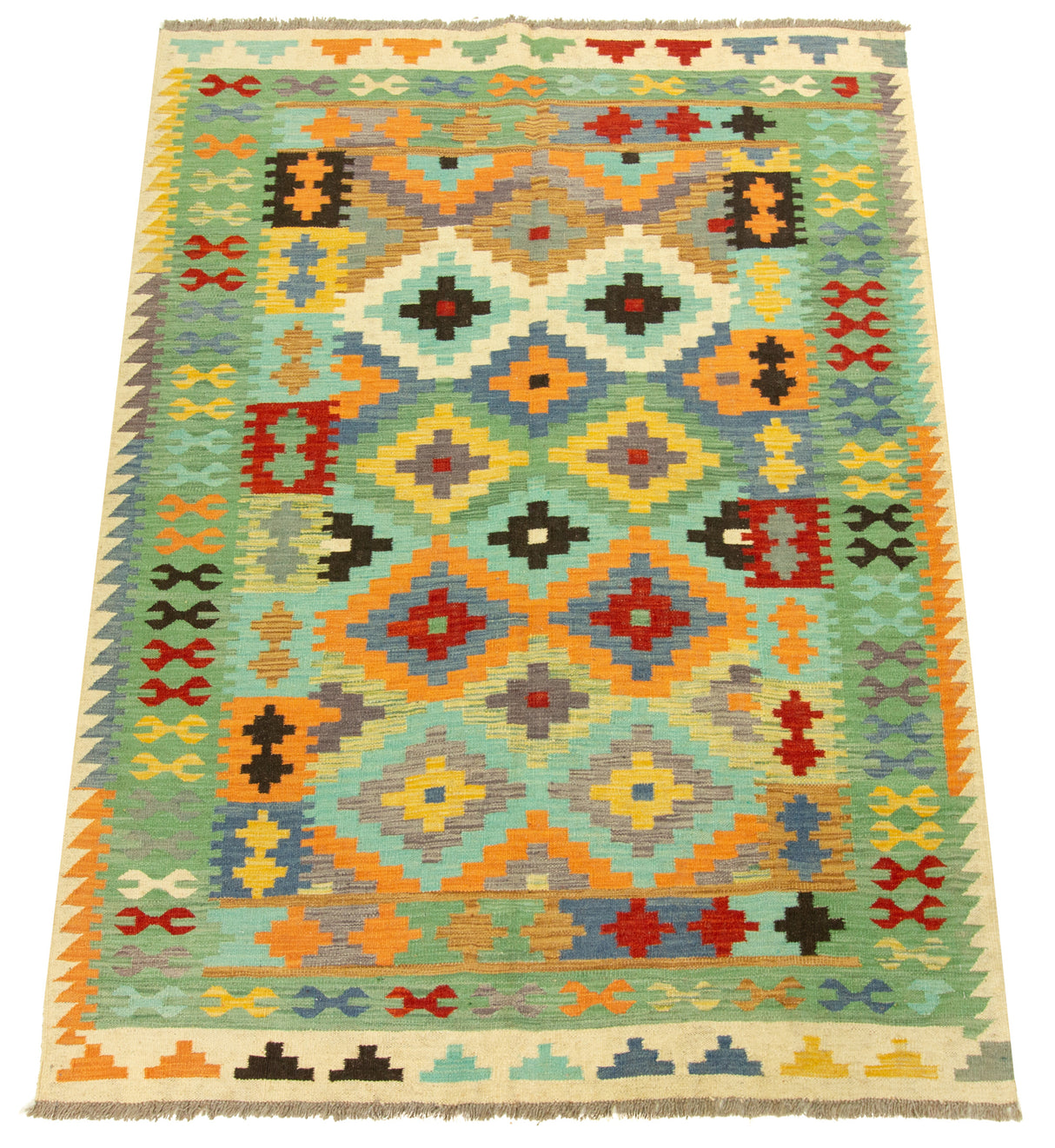 Kilim Afgano | 201 x 155 cm