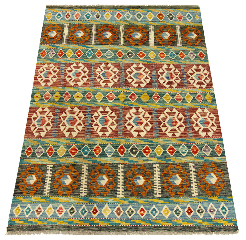 Kilim Afgano | 206 x 158 cm