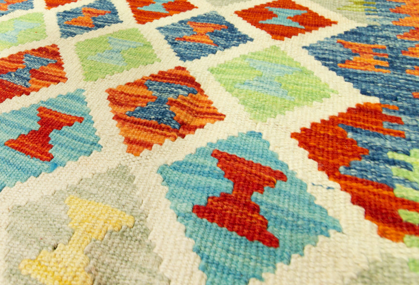 Kilim Afgano | 199 x 72 cm