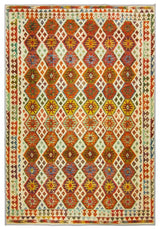 Alfombra Kilim Suave y Lavable