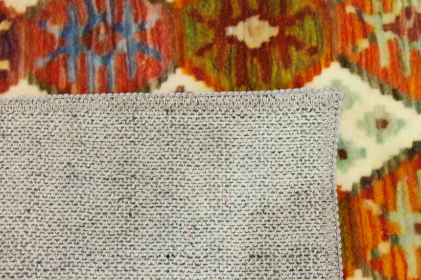 Alfombra Kilim Suave y Lavable