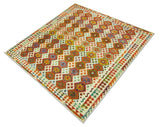Alfombra Kilim Suave y Lavable