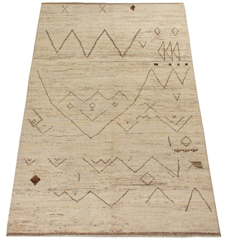 Alfombra Moderna Bereber Tribal | 305 x 195 cm