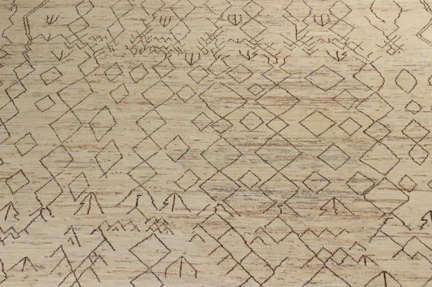 Tapete tribal berbere moderno | 322x255cm