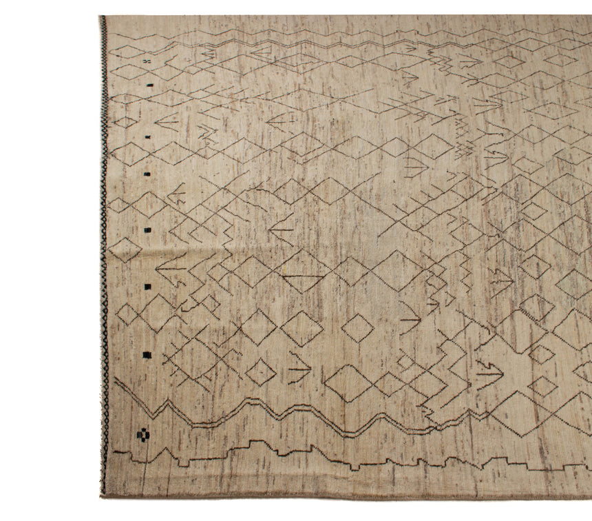 Tapete tribal berbere moderno | 322x255cm