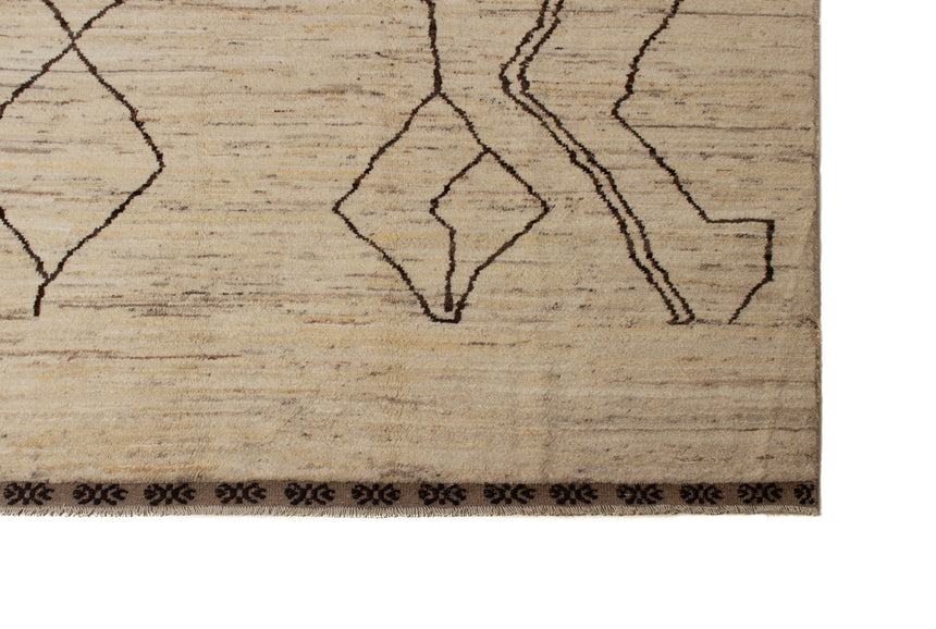 Tapete tribal berbere moderno | 358 x 244 cm