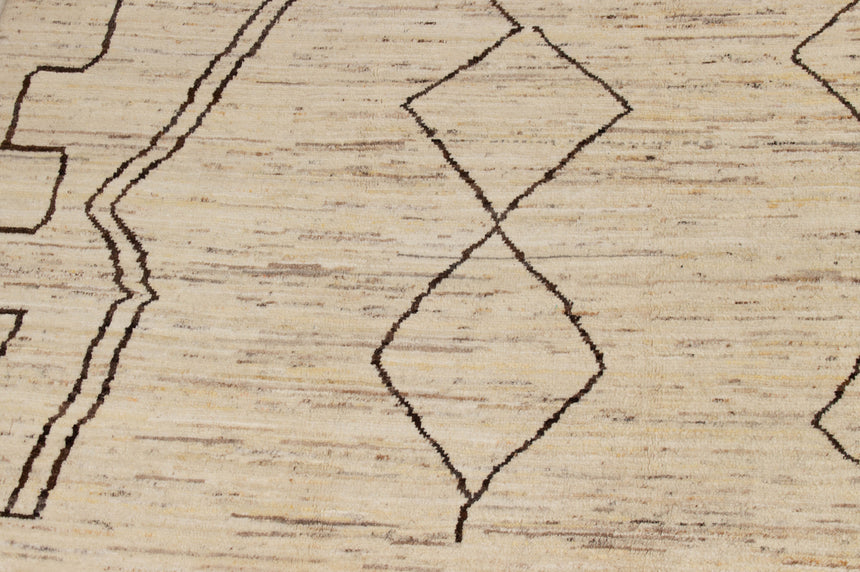 Tapete tribal berbere moderno | 358 x 244 cm