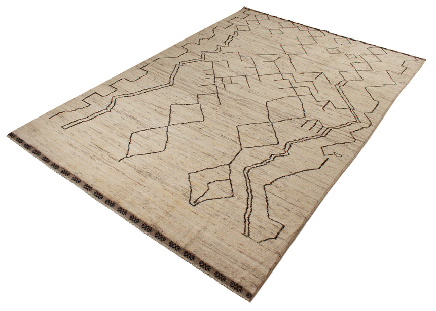 Tapete tribal berbere moderno | 358 x 244 cm