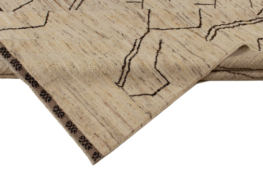Tapete tribal berbere moderno | 358 x 244 cm
