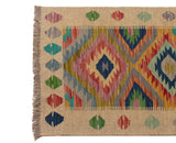 Kilim afegão | 200x68cm