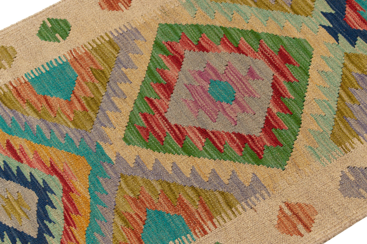 Kilim Afgano | 200 x 68 cm