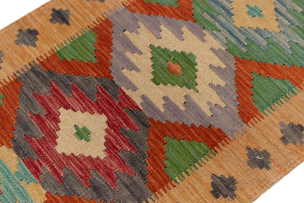 Kilim Afgano | 195 x 65 cm