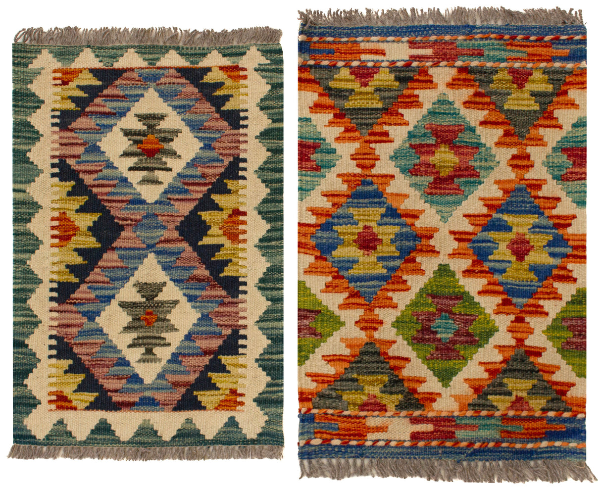 Kilim Afgano | 60 x 40 cm (Aprox)