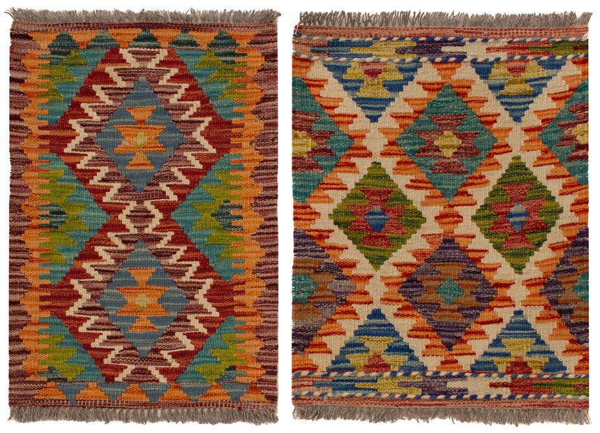 Kilim afegão | 60x40cm (aprox)