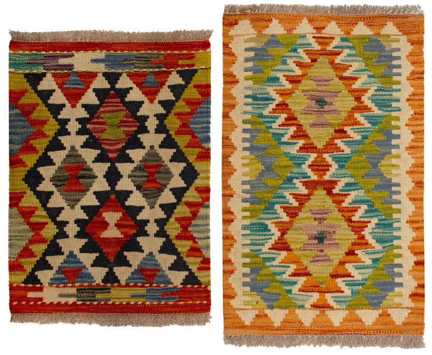 Kilim afegão | 60x40cm (aprox)
