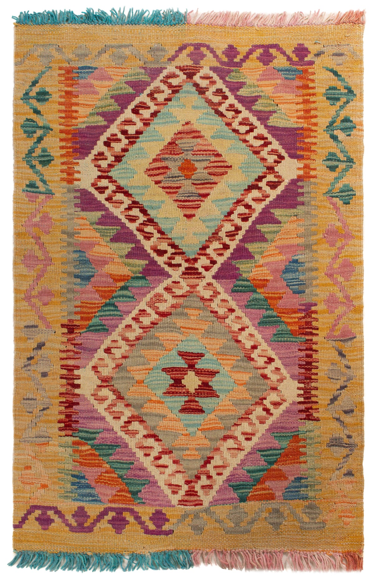 Kilim Afgano | 90 x 60 cm