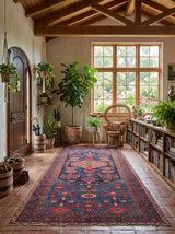 Zanjan Antique Persian Rug 100 Years Old | 617 x 205 cm