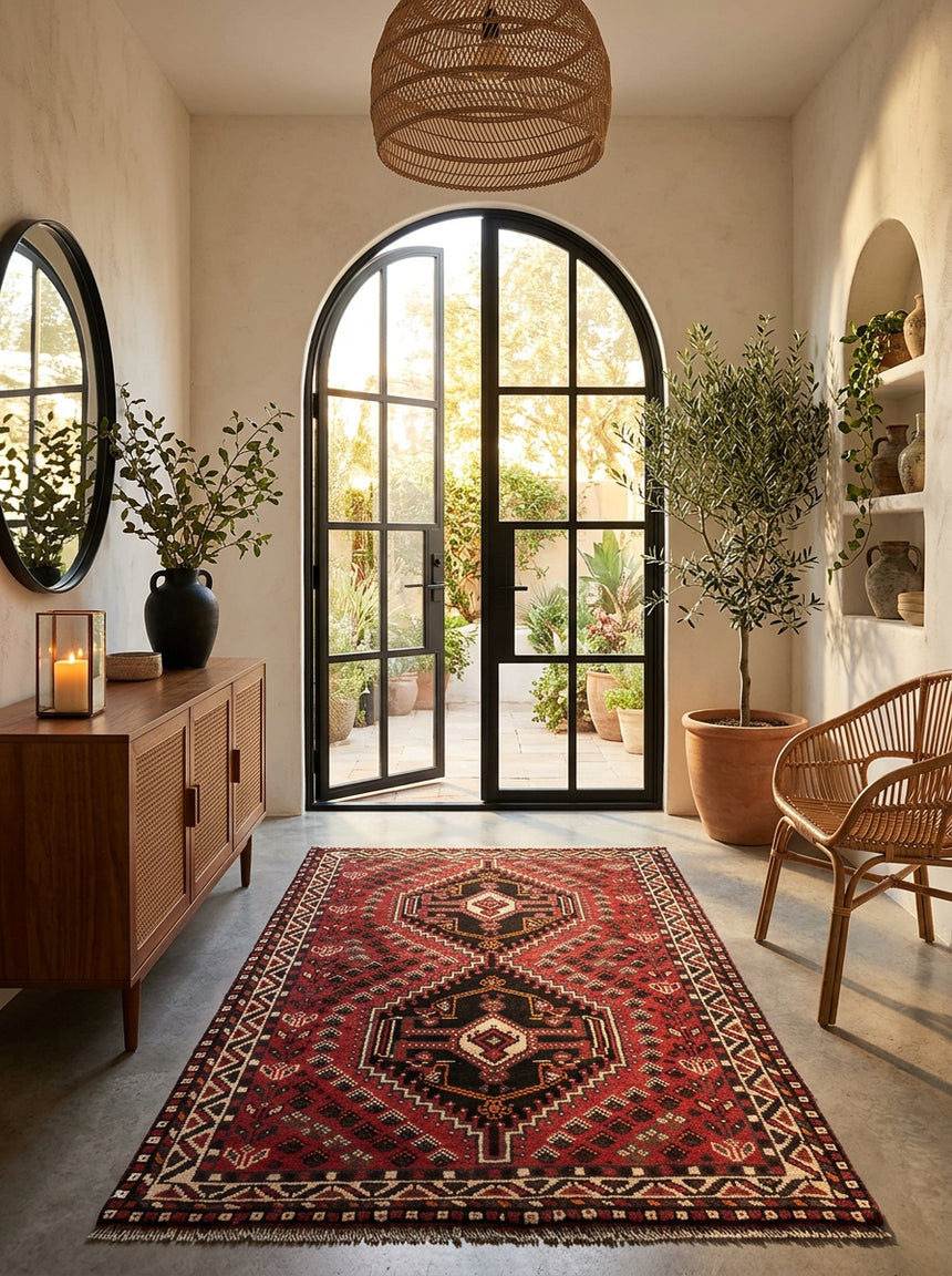 Alfombra Persa Shiraz | 160 x 103 cm