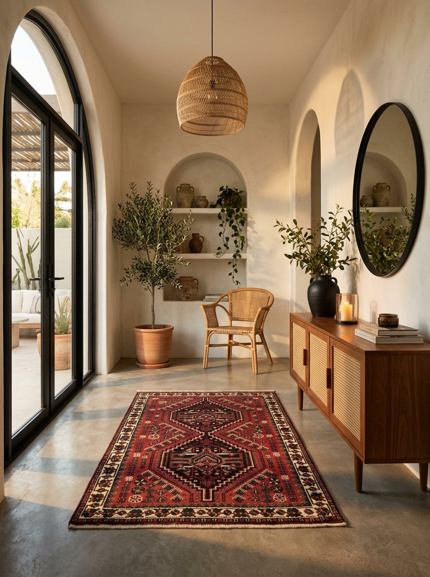 Alfombra Persa Shiraz | 152 x 100 cm