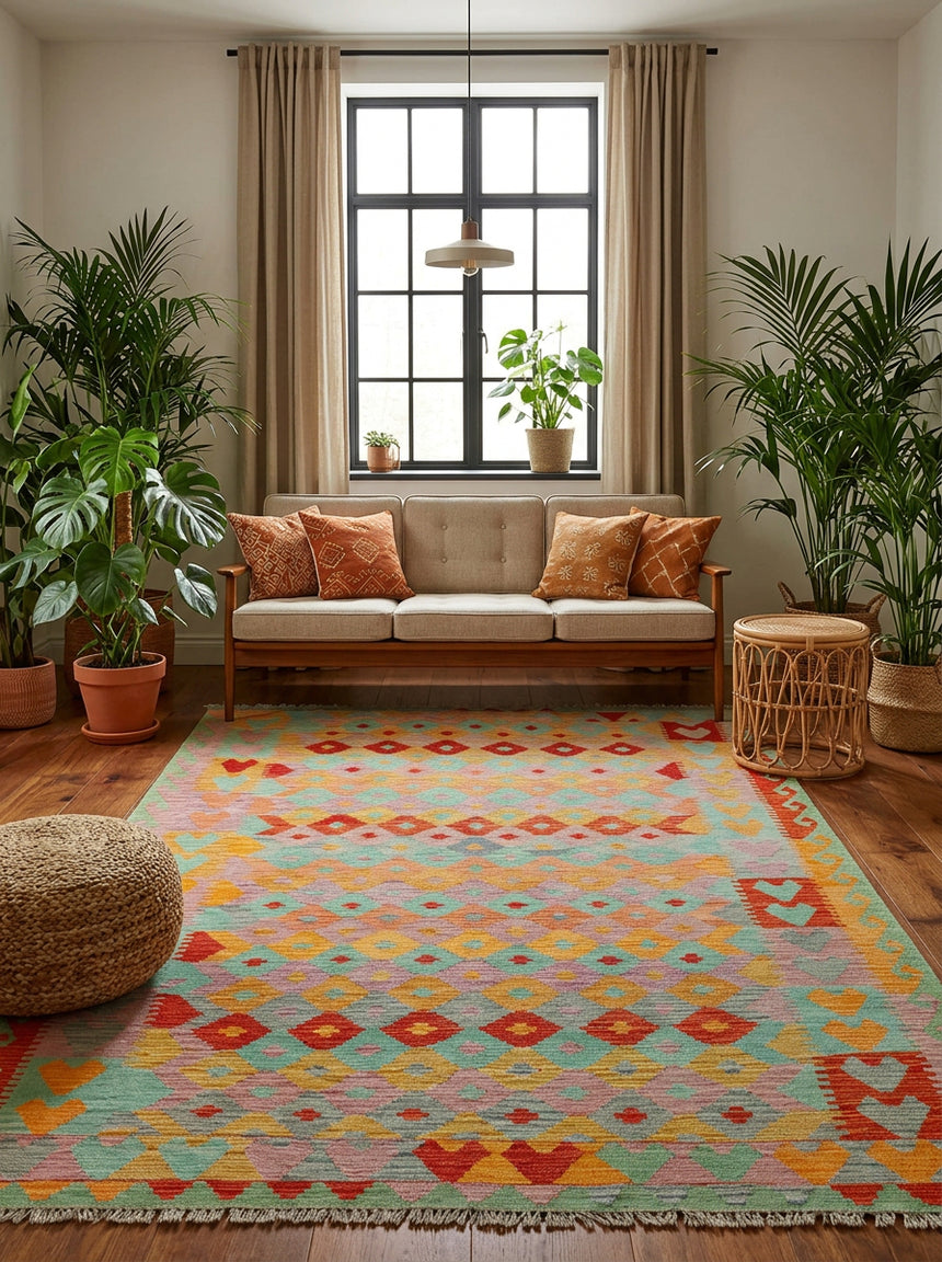 Kilim Afgano | 287 x 202 cm
