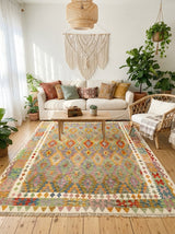 Kilim Afgano | 283 x 263 cm