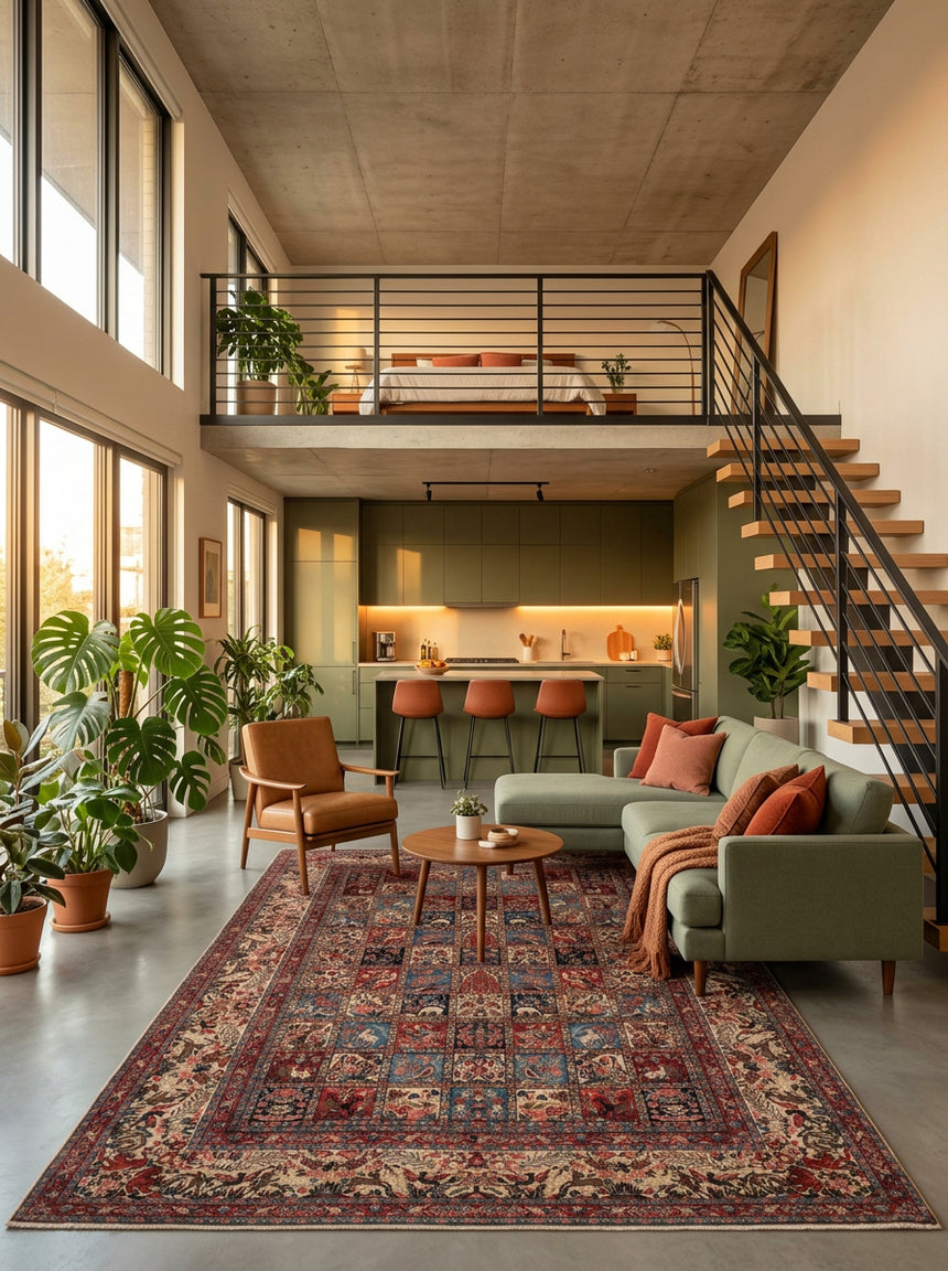 Bakhtiar Persian Rug | 408 x 305cm 