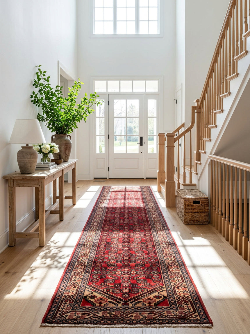 Carpetes persas Hamedan | 388 x 80 cm