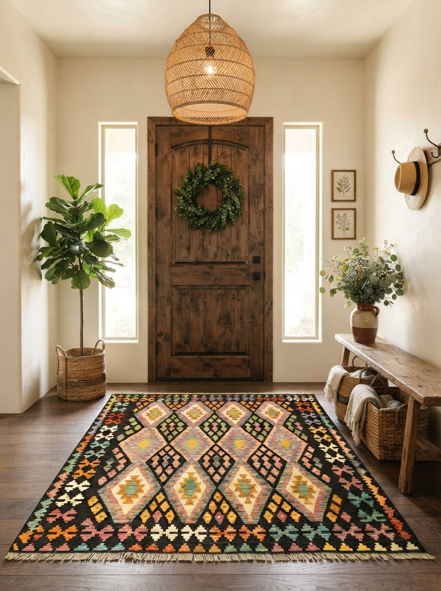 Kilim Afgano | 216 x 191 cm