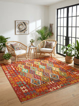 Kilim Afgano | 193 x 207 cm