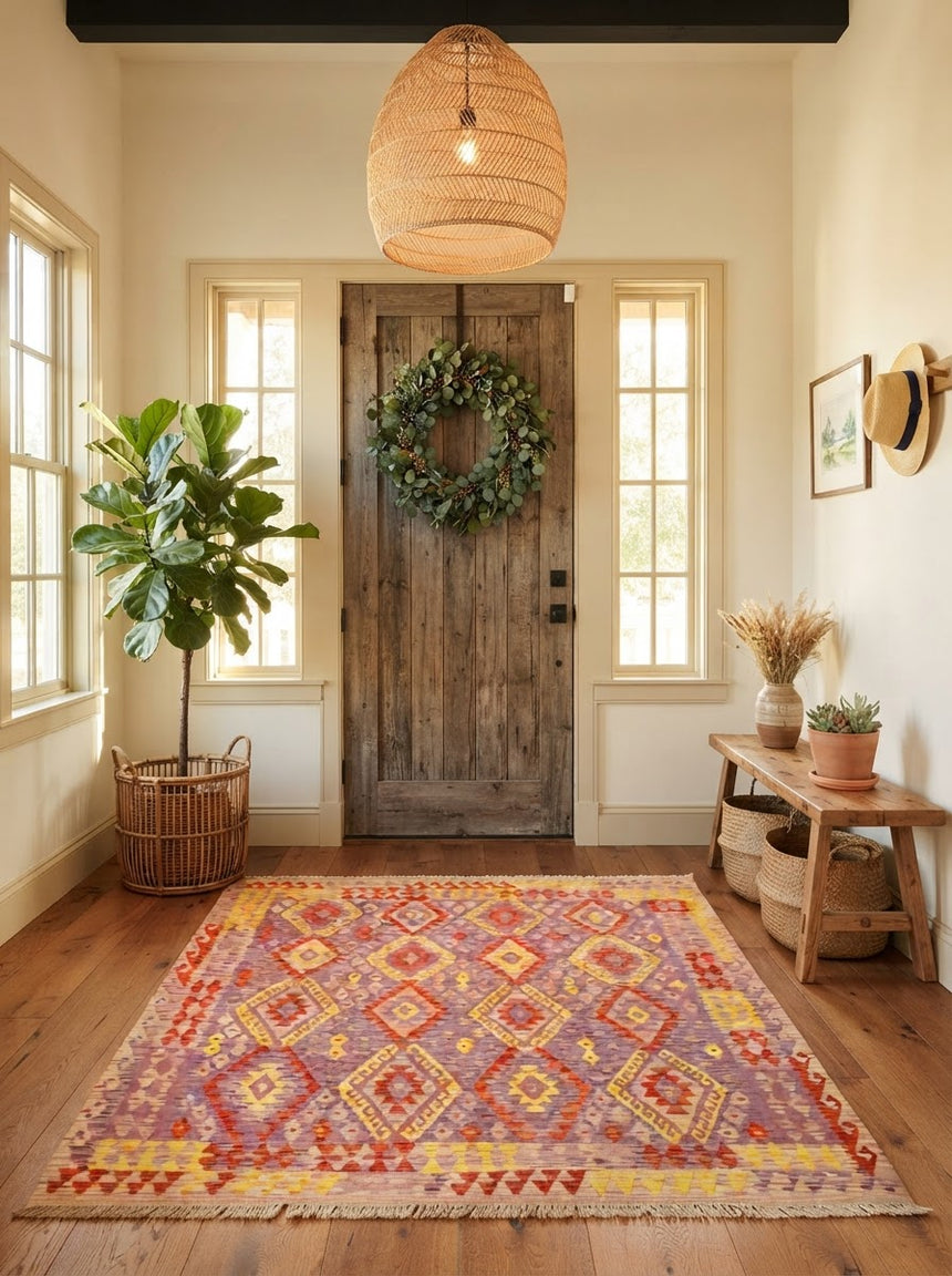 Kilim Afgano | 202 x 205 cm