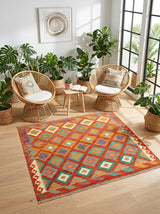 Kilim Afgano | 149 x 153 cm