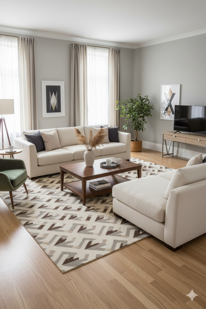 Alfombra Kilim Moderna