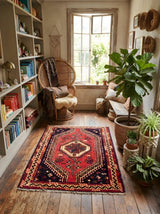 Alfombra Persa Shiraz | 136 x 104 cm
