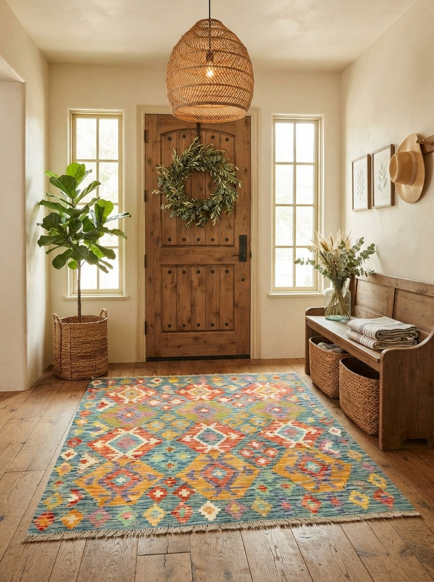 Kilim Afgano | 158 x 150 cm