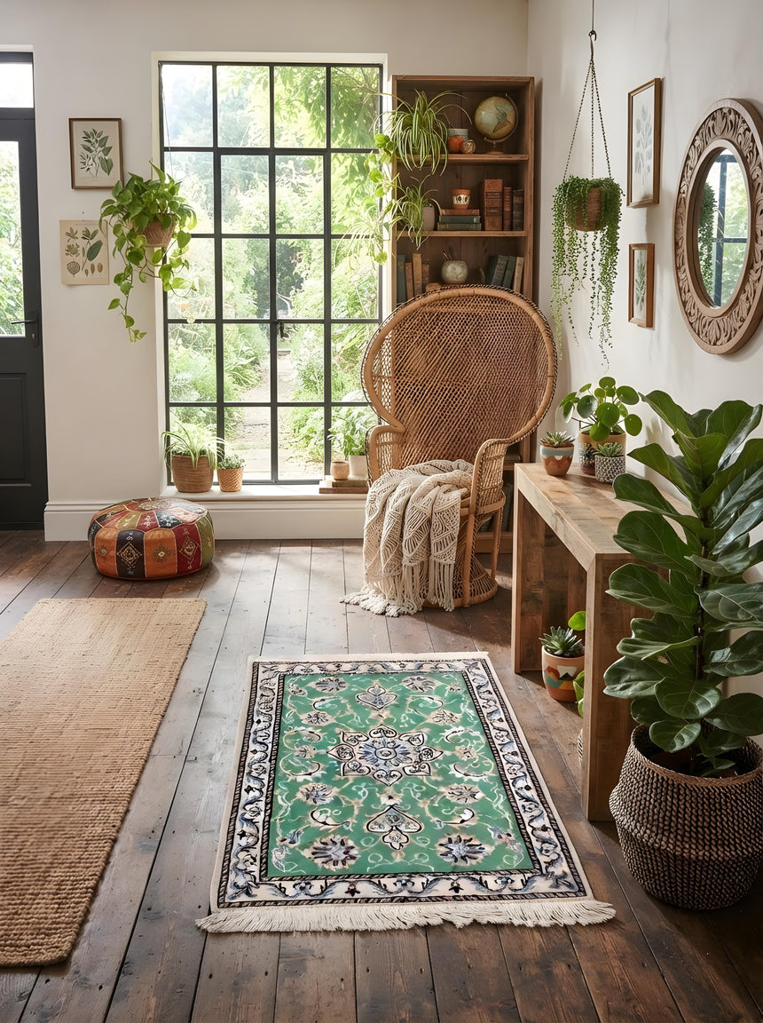 Carpetes persas Nain 9la | 87 x 69 cm