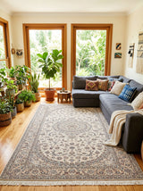 Carpetes persas Nain 9la | 406 x 203 cm
