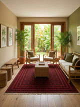 Afghan Rug | 283 x 205 cm