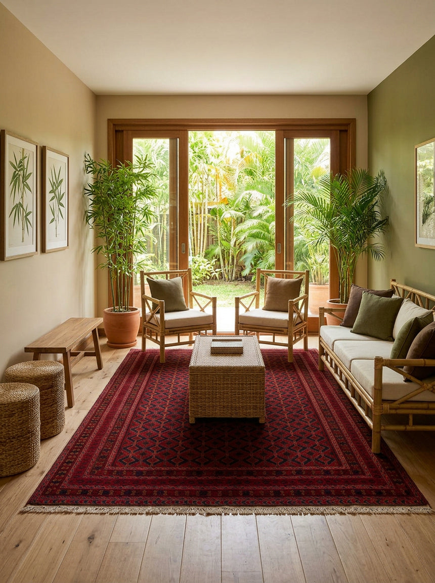 Afghan Rug | 283 x 205 cm
