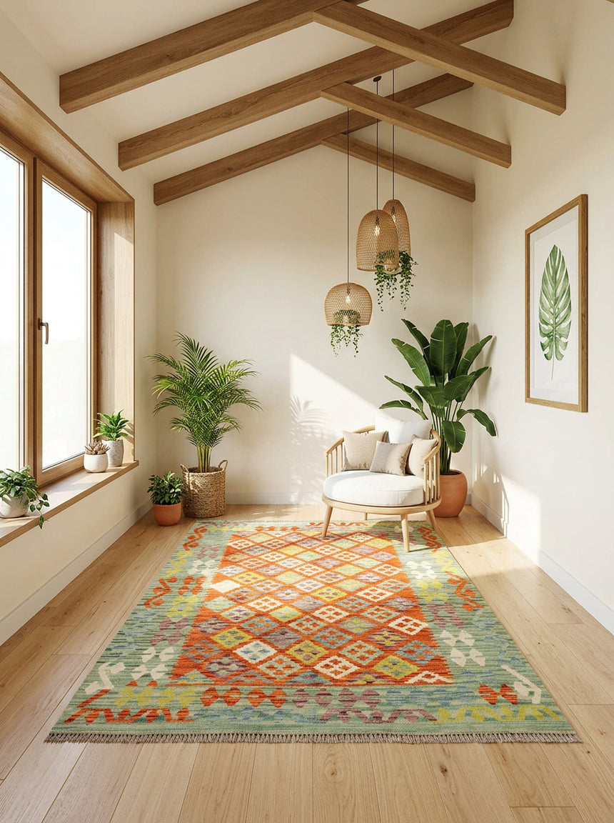 Kilim Afghan | 190 x 150 cm
