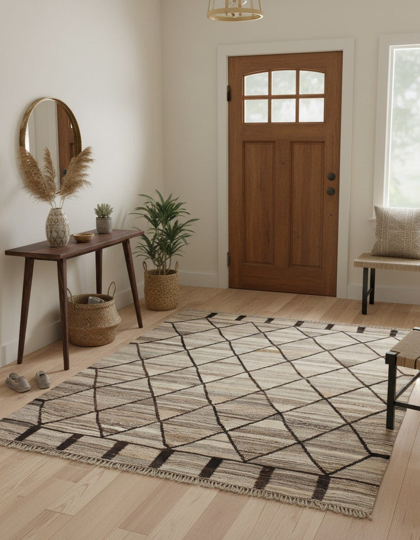 Kilim Afgano Moderna | 203 x 160 cm