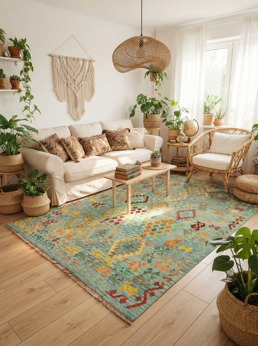 Kilim Afgano | 294 x 200 cm