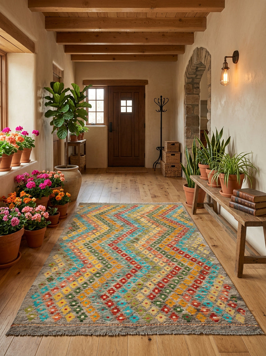 Kilim Afgano | 194 x 150 cm