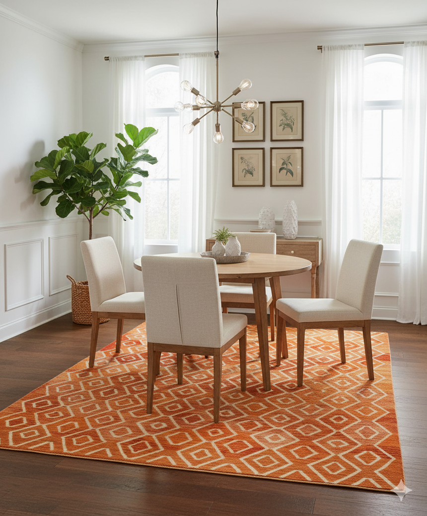 Kilim afegão moderno | 350 x 255 cm